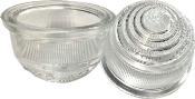 Lucas Clear Glass Round Lenses Pair 37H6928